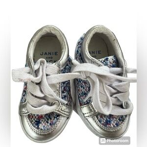 Janie and Jack Metallic Sneaker | 4